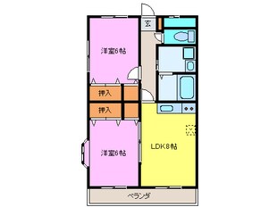 ロイヤルハイツセブンの物件間取画像